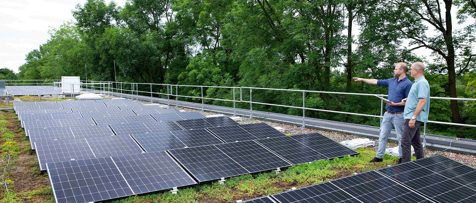 neue Photovoltaik-Anlage HWK Schwaben